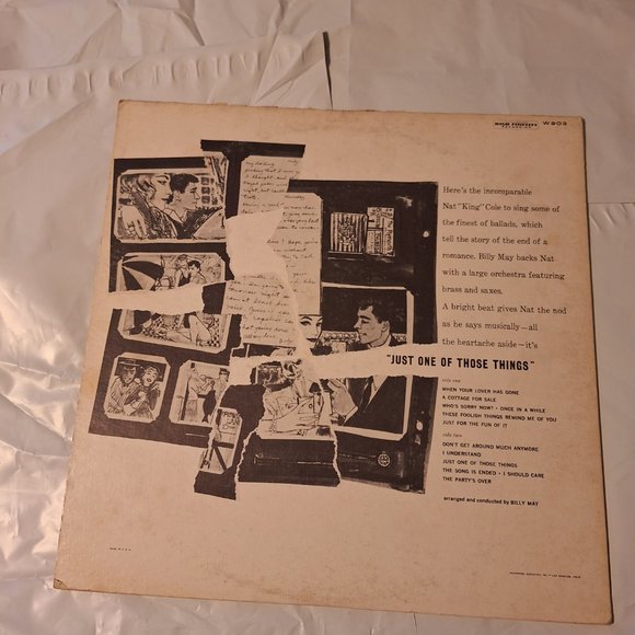 Nat King Cole lp record - Picture 6 of 6